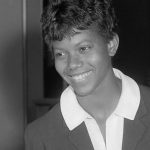 Wilma Rudolph smiling.
